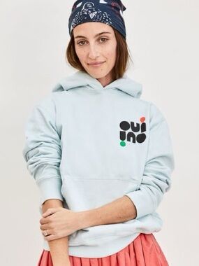 Clare V Oui hoodie size M!